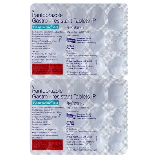 pantodac 40mg tablet 15's